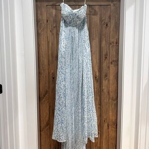 Birdy Grey Blue Dream Ditsy Bridesmaid Dress
